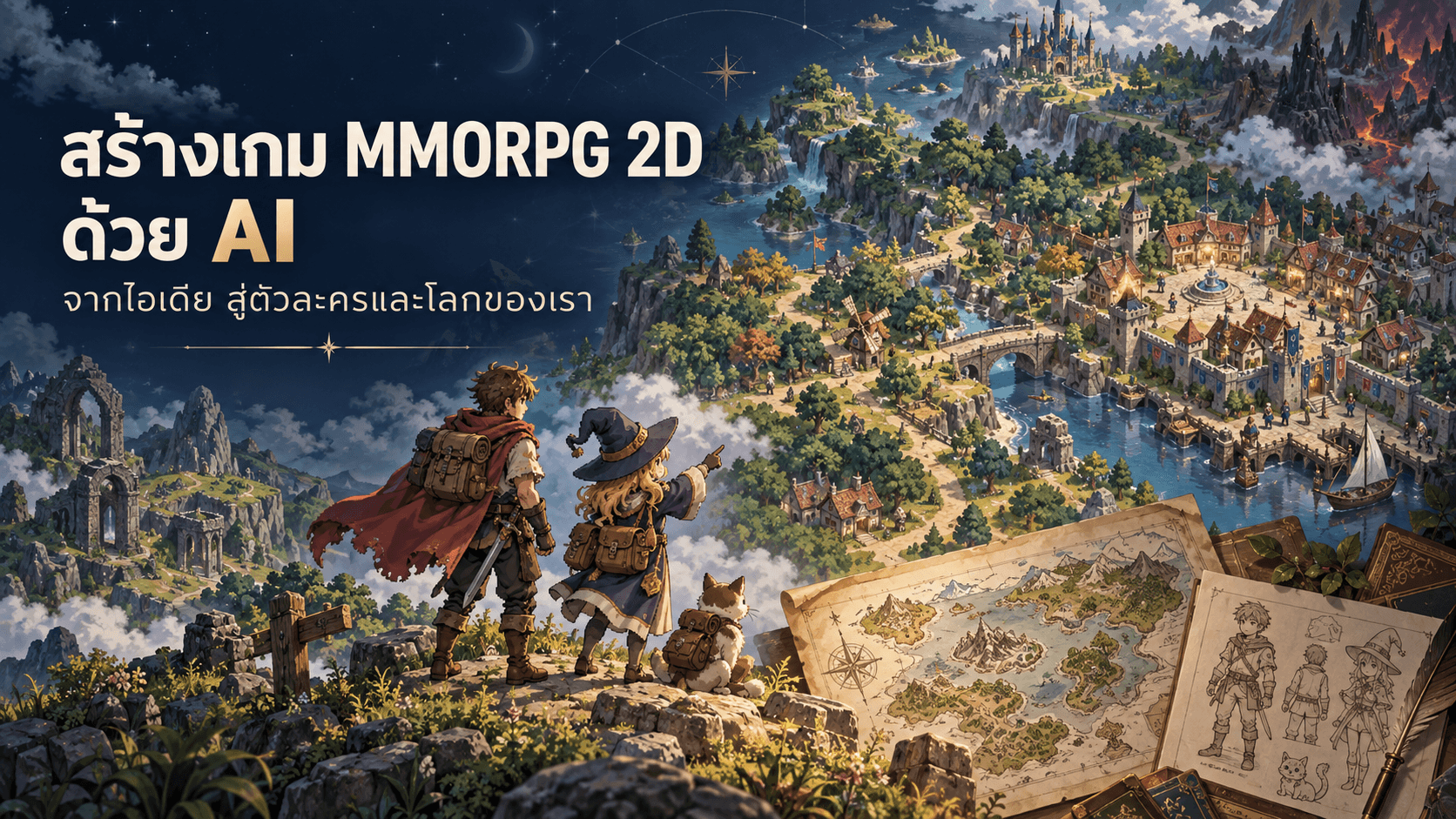 MMORPG 2D WITH AI